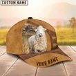 Custom Name Sheep Cap, Sheep hat, Baseball Hat For Farmer, Gift for Sheep lover