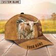 Custom Name Texas Longhorn Cattle Cap, Cattle Hat, Farm Baseball Hat, Cap Hat For Farmer Farm Lover