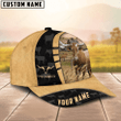 Custom Name Texas Longhorn Cattle 3D Cap, Baseball Hat For Farmer, Gift for cow lover