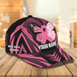 Customized Breast Cancer Awareness Baseball Cap Hat For Men Women
