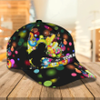 Custom Name Dj Digital Design Classic Baseball Cap Hat 3D, Gift for Dj, International Dj gift