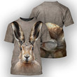 Bunny 3D All Over Printed Shirt, Bunny Hoodie, zip hoodie, Bunny sweatshirt for adult