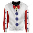 Halloween Captain Spaulding 3D All Over Printed Shirt, 3D hoodie, Gift for halloween