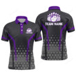 Personalized Bowling Polo Shirts Men, Custom Bowling Jersey Team Bowlers