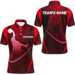 Custom Bowling Shirt for Men Bowling Jersey Bowling Team League Polo Shirt