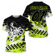 Personalized Motocross sweatshirt, Custom Number Tire Track Motorcycle Shirt Off-Road Dirt Bike Racing