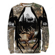 Elk Hunting Camo Custom Name 3D Full Printing Shirts, Hoodie