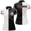 Personalized Bowling Polo Shirt for Women, Custom Bowling Team Jersey Bowling Shirt