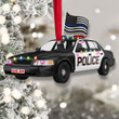Police Car Christmas Ornament - Personalized Christmas Gift For Police