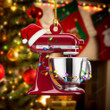 Christmas Baking Mixer Ornaments, Baking 2D Flat Ornament, Christmas gift