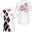 Custom World's Okayest Golfer Women Golf Polo shirt, Golf sleeveless Polo shirt for women