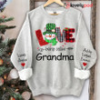 Love being called Grandma snowman shirt, nana sweatshirt, Christmas shirt, Christmas Gift for Mom, Mimi, Nana