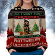 Rottweiler Sweatshirt - All I Want For Christmas Is More Time For Dogs