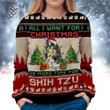 Shih Tzu Sweatshirt - All I Want For Christmas Is More Time For Dogs