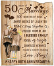 50Th Anniversary Blanket 50Th Marriage Anniversary Blanket Gift Flannel Throw Blanket For Wife Husband Anniversary Blanket Gift