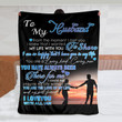 Anniversary Blanket For Husband Gift To My Husband Blanket From Wife Wolf Blanket Fleece You Are My Life Throws