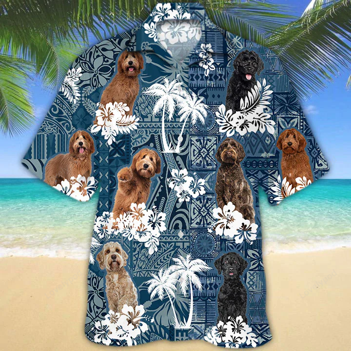 Labradoodle Hawaiian Shirt
