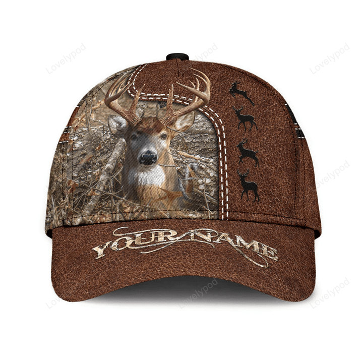 Personalized Bow Hunting Classic Hat Cap, Baseball Cap Hat For Hunter, Deer Hunting Cap Hat