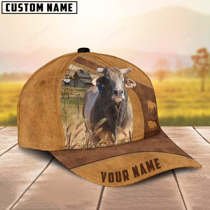 Bucking Bull Custom Name Cap, Cattle Hat, Farm Baseball Hat, Cap Hat For Farmer Farm Lover