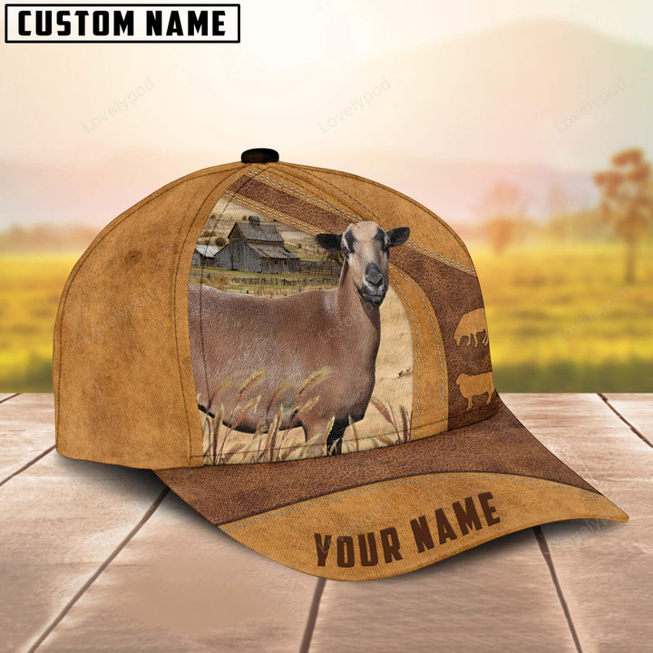 Hair Sheep Custom Name Cap, Cattle Hat, Farm Baseball Hat, Cap Hat For Farmer Farm Lover