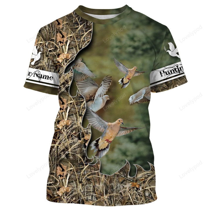 Dove Hunting shirt bird hunting camo Custom All over print shirts for men, women