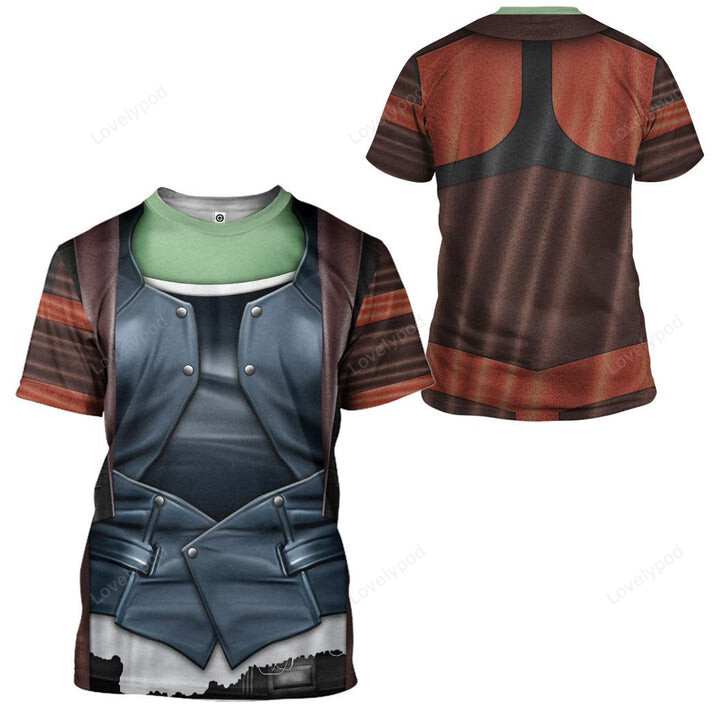 3D Guardian Of The Galaxy Gamora Costume 3D Tshirt Hoodie Apparel, Cosplay 3D shirt
