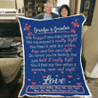 Personalized Blanket for Grandma, Grandma Fleece blanket 50x60 inch, mother's day gift for Grandma
