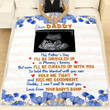 Custom Dad To Be Gift, New dad gift, Sonogram Blanket from Bump, New Daddy Expecting Father First Father's Day