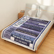 To My Dad Throw Blankets from Daughter Soft Sherpa Throw Blankets for Men and Women Gifts for Father from Daughter