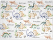 Personalized Baby Blankets for Boys with Name - Dinosaur Baby Blanket