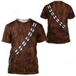 3D Star Chew Bacca Set Custom Tshirt Hoodie Apparel