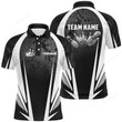 Personalized Bowling Shirts For Men, Bowling Balls And Pins Bowling Team Shirts