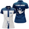 Bowling Polo Shirt for Women, Custom Bowling Team Shirt Bowlers Jersey
