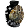 Rabbit hunting with Beagle custom name 3D All over print Shirts, Hoodie, zip hoodie