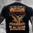 I Once Took A Solemn Oath To Defend The Constitution T-Shirt, Veterans T-Shirt