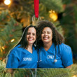 Custom Nurse Photo Ornament, Christmas Tree Decor, Christmas gift for nurse