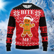 Bite Me Ugly Christmas Sweater For Men & Women