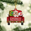 Cocker Spaniel Have Yourself A Furry Little Christmas Ornament, Dog Christmas ornament