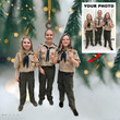 Personalized Photo Scout Ornament - Gift For Scouting Lover - Scout Troop