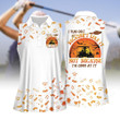 I Play Golf Because I Like It Halloween Women Golf Apparel, Halloween Golf polo shirt for women