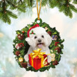 Bichon Frise Christmas Gift Hanging Ornament, Dog Christmas ornament, Christmas gift for Dog lover