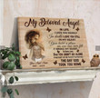 Personalized Photo Memorial canvas, My Beloved Angel Canvas, Memorial gift