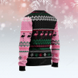 Flamingo Candy Cane Ugly Christmas Sweater for men and women