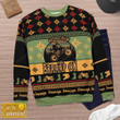 Personalized Braaap Moto Ugly Christmas Sweater, Custom Name Moto Ugly Sweater, Keep Calm And Braaap On Christmas Gifts