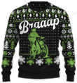Braaap Dual-Sport Motorcycle Ugly Christmas Sweater, Custom Christmas ugly sweater, Christmas sweatshirt