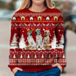 English Setter Christmas 3D Sweatshirt, Dog sweatshirt for Adult, Custom Sweatshirt Gift for Dog lover