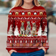 Irish Wolfhound Christmas 3D Sweatshirt, Dog sweatshirt for men and women, Custom Sweatshirt Gift for Dog lover