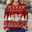 Maltese Dog Christmas 3D Sweatshirt, Dog sweatshirt for men, women, Gift for Dog lover