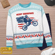 Motocross Rider Ugly Christmas Sweater, Motocross sweatshirt, Christmas gifts