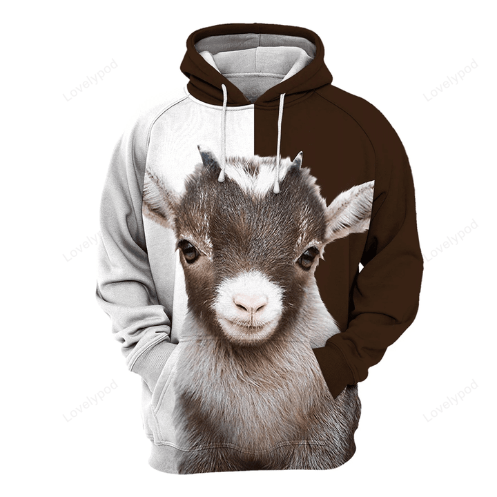 Goat 3D All Over Printed Hoodie, Guinea 3D Hoodie for men and women, Guinea lover gift